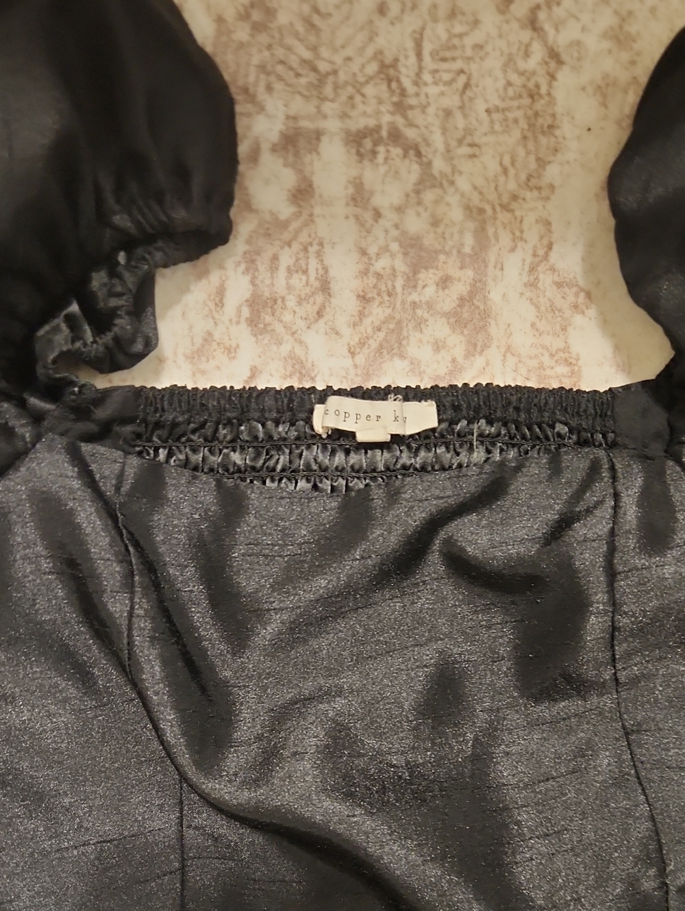 Copper Key Black Dress